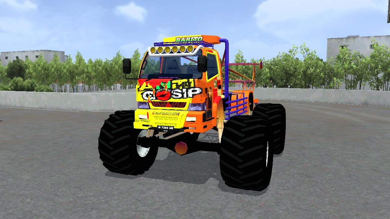 Download Mod Bussid Canter Monster By ZoneID