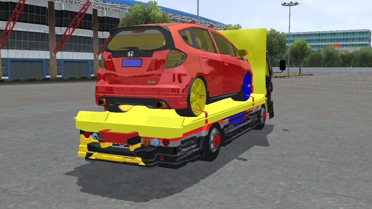 Photo of Canter TE Muatan Honda Jazz 4