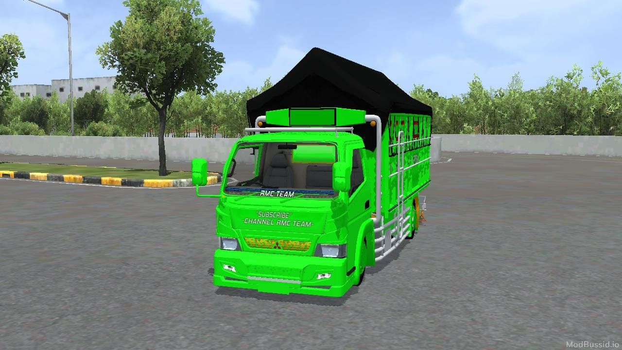 Download Mod Bussid Canter Terpal Segi 3 By RMC TEAM
