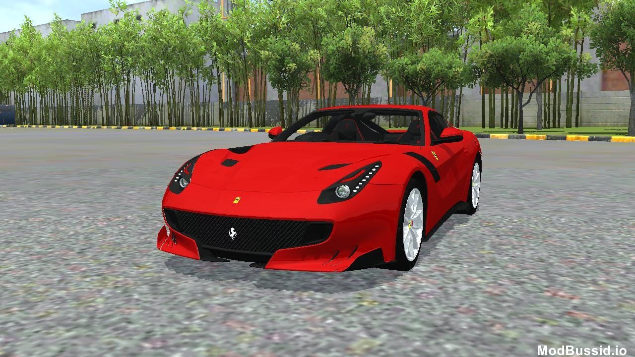 Download Mod Bussid Ferrari F12 TDF By MAH Channel