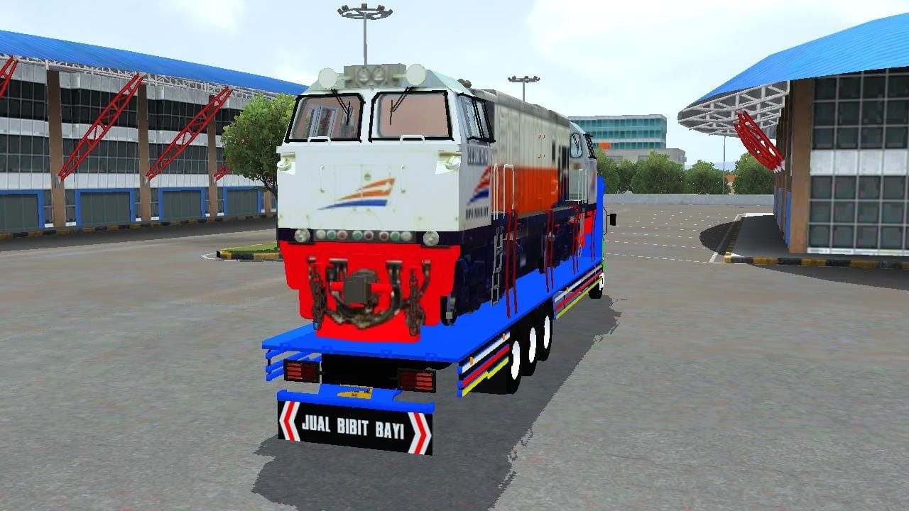 Photo of Fuso Fighter Angkut Lokomotif 4