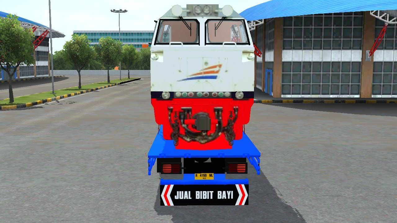 Photo of Fuso Fighter Angkut Lokomotif 5