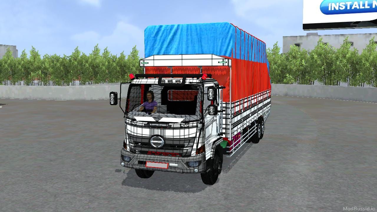 Download Mod Bussid Hino 500 By MAMAT