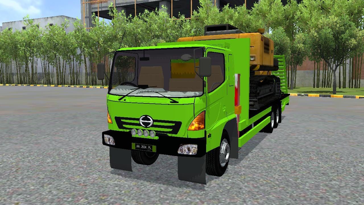 Download Mod Bussid Hino Lohan Purwo Logistic By WSP