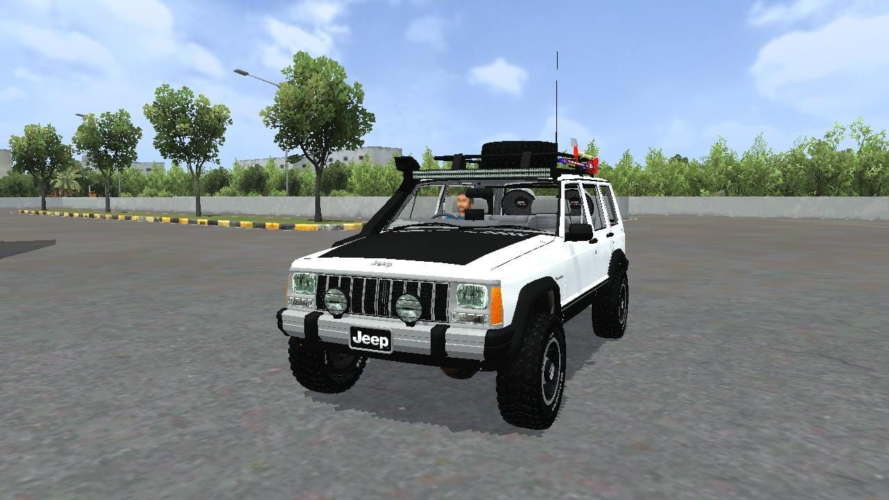 Download Mod Bussid Jeep Cherokee 1984 Off-Road By MAH Channel