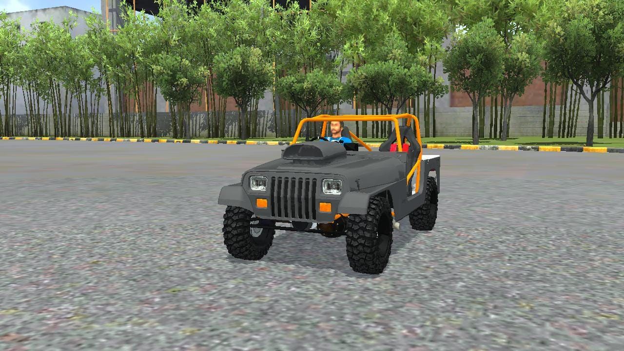 Download Mod Bussid Jeep Wrangler Sand Drag By MAH Channel