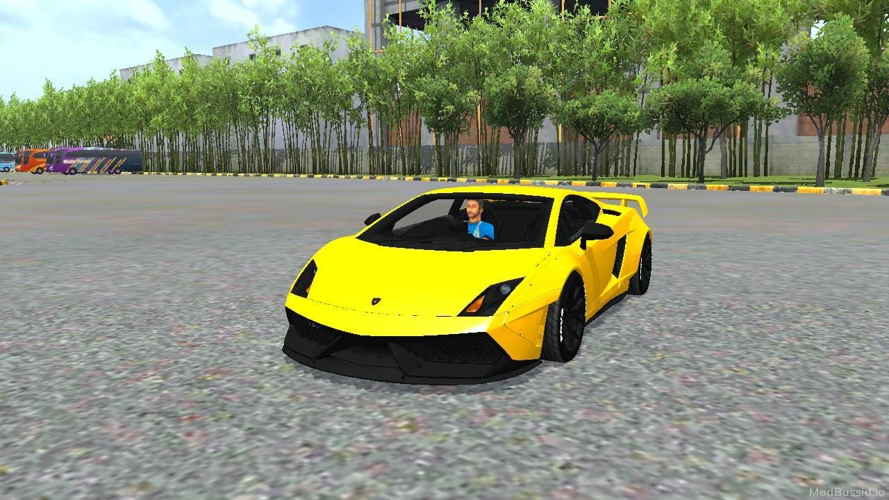 Download Mod Bussid Lamborghini Galardo LP-570 LBW By MAH Channel