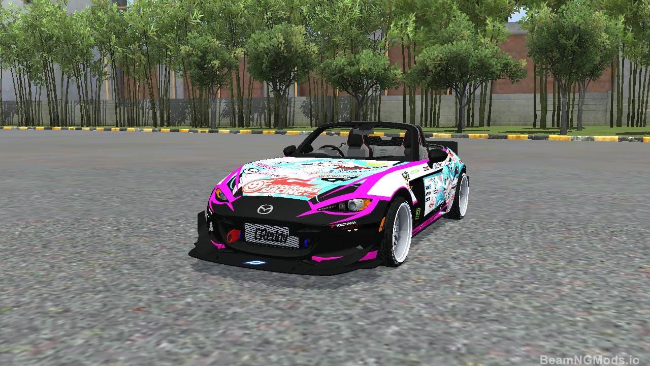 Download Mod Bussid Mazda MX-5 Miata Custom By MAH Channel