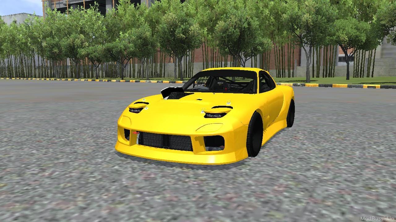 Download Mod Bussid Mazda RX-7 Tuning Race By MAH Channel