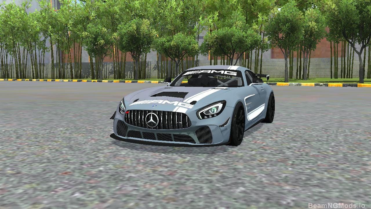Download Mod Bussid Mercedes Benz AMG GT4 By MAH Channel