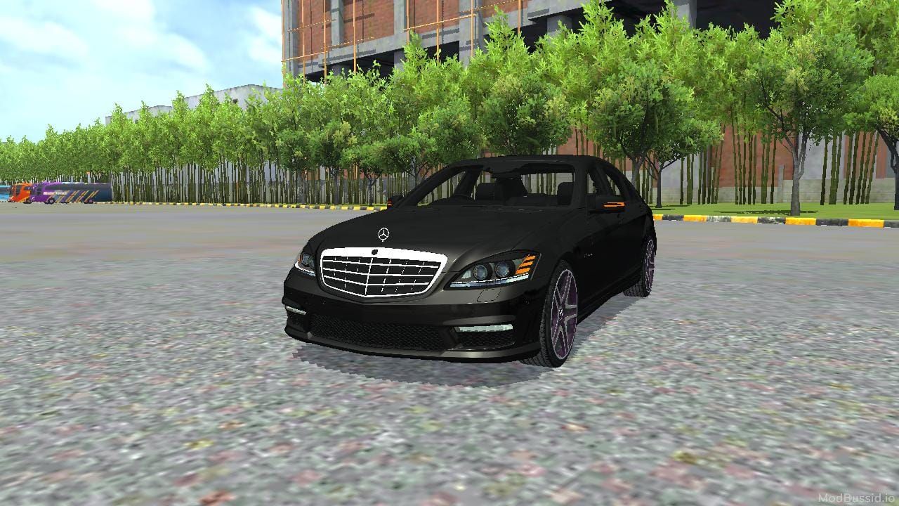 Download Mod Bussid Mercedes Benz W221 By MAH Channel
