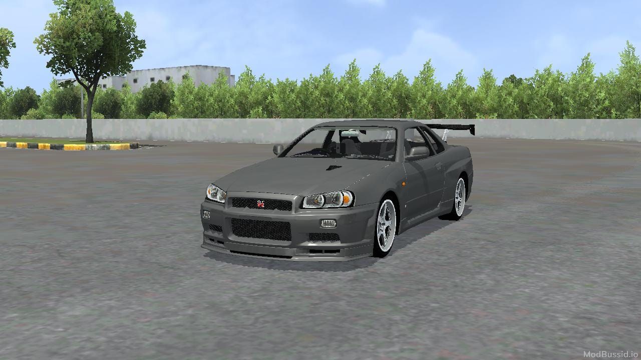 Download Mod Bussid Nissan Skyline R34 JDM By MAH Channel