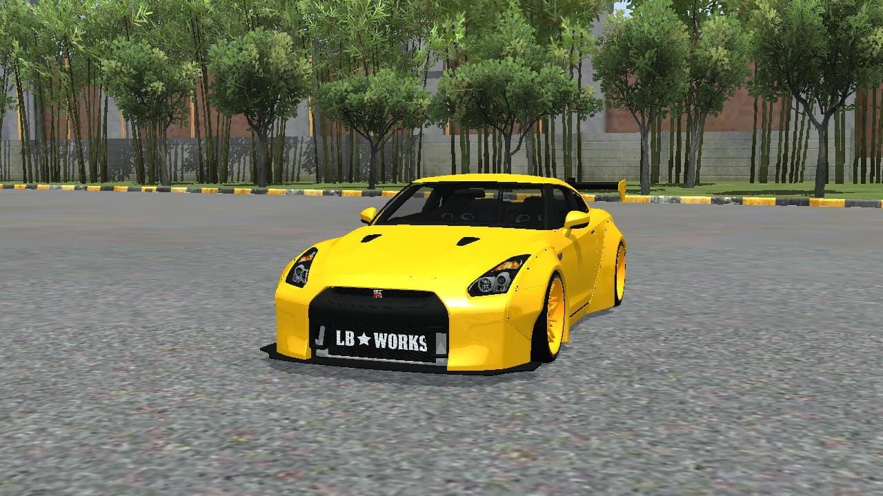 Download Mod Bussid Nissan GT-R LB Works New Update 2022 By MAH Channel
