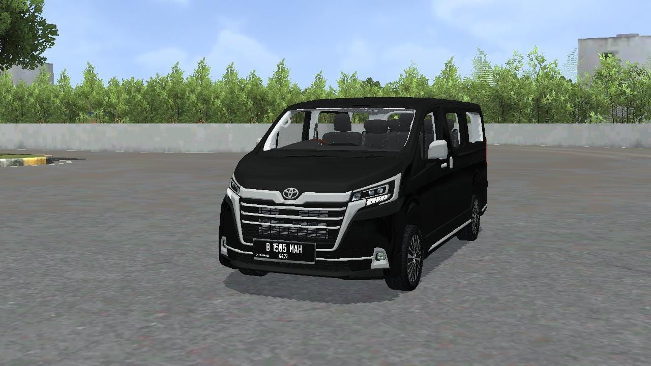 Download Mod Bussid Toyota Granvia By MAH Channel