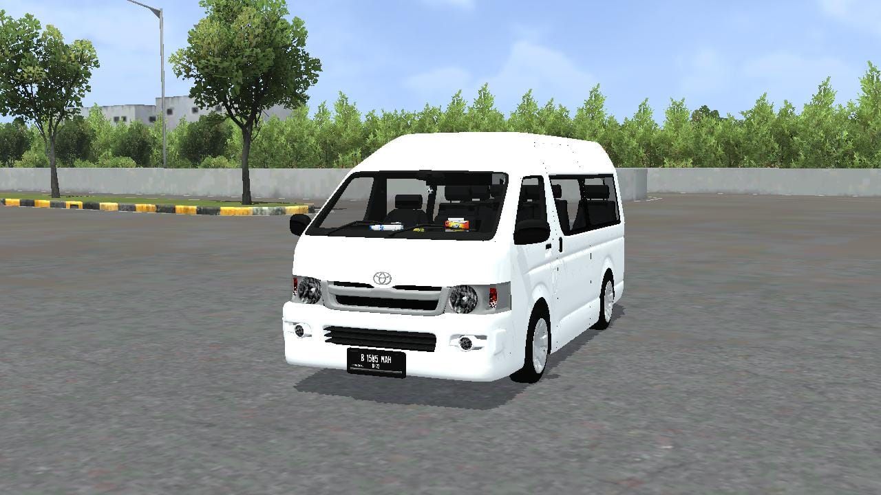 Download Mod Bussid Toyota HiAce Commuter By MAH Channel