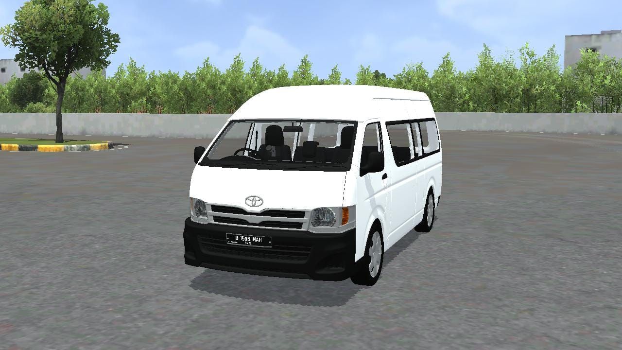Download Mod Bussid Toyota Hiace 2012 By MAH Channel