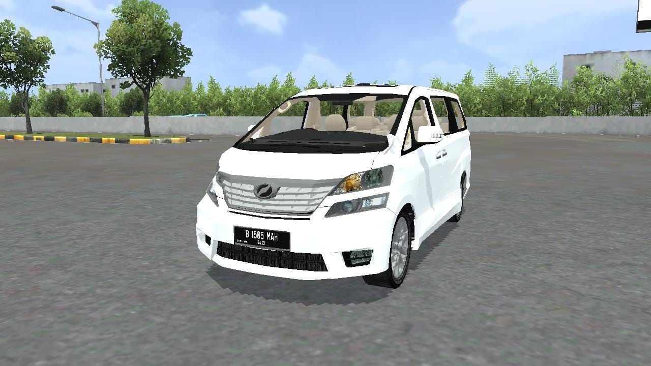 Download Mod Bussid Toyota Vellfire V6 By MAH Channel