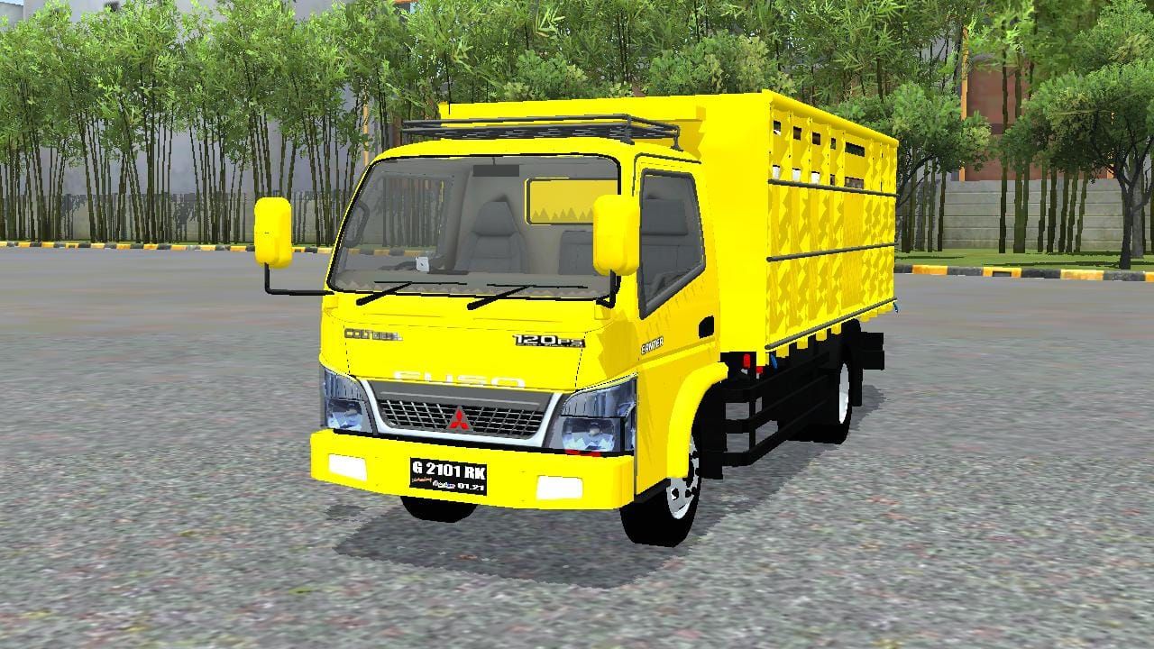 Download Mod Bussid Truk Canter Muatan Sapi By Ghoni RK