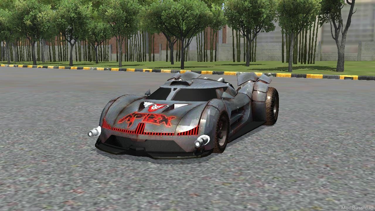 Download Mod Bussid 6WD Futuristic Post Apocalyptic Car By Hanzoo Mod