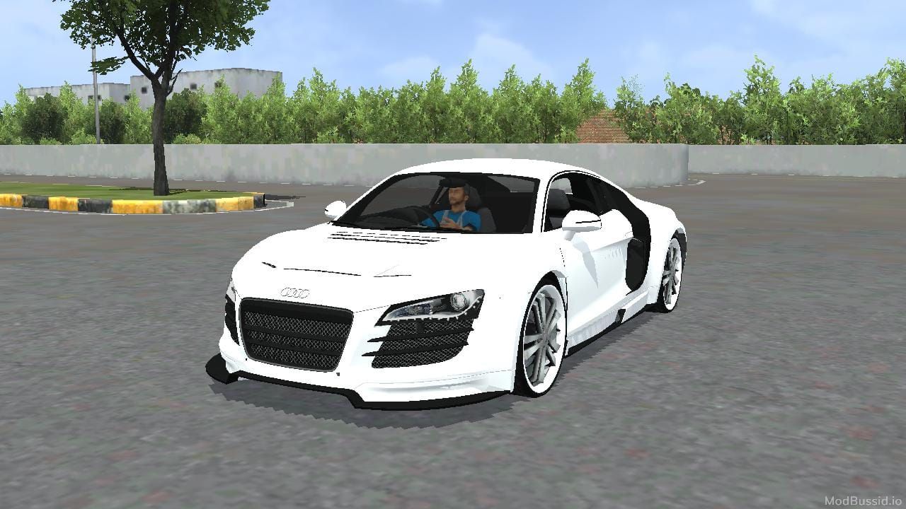 Download Mod Bussid Audi R.8 5.2 FSI Car By Hanzoo Mod