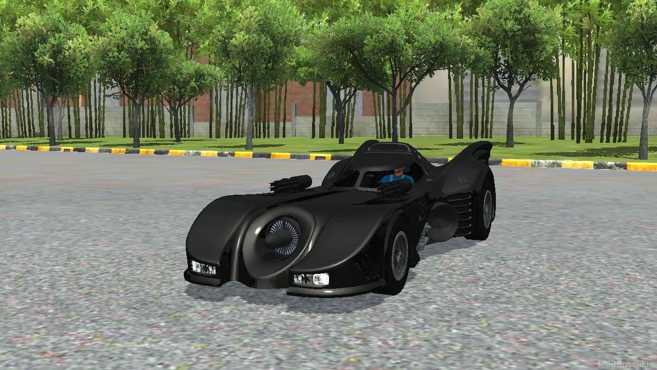 Download Mod Bussid Bat Mobile (Batman) By Hanzoo Mod