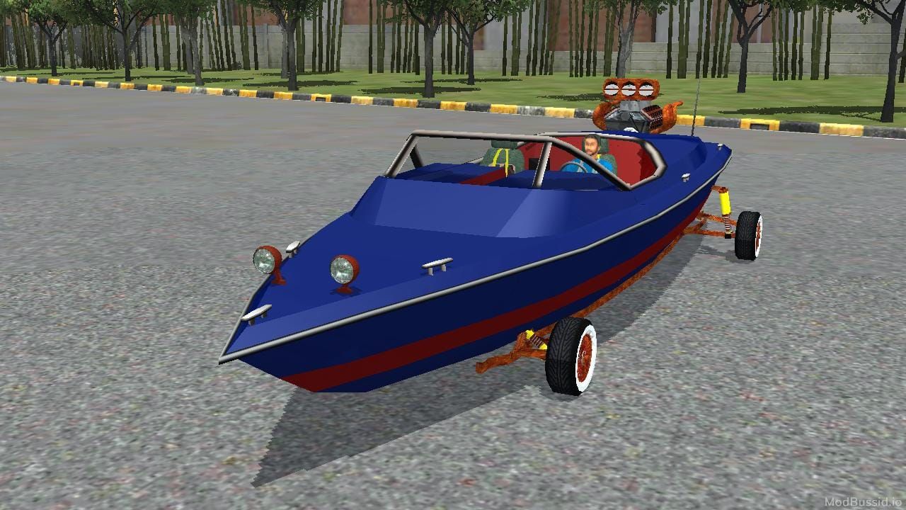 Download Mod Bussid Boat Car (Mobil Kapal) By MAH Channel