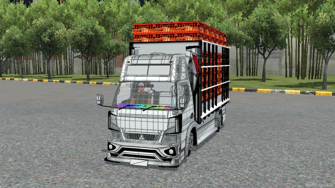 Download Mod Bussid Canter Ayam Maulana By Kece Gaming