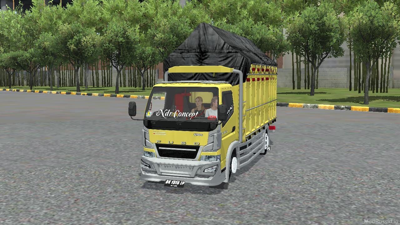 Download Mod Bussid Canter Minimalis Bamper Avante
