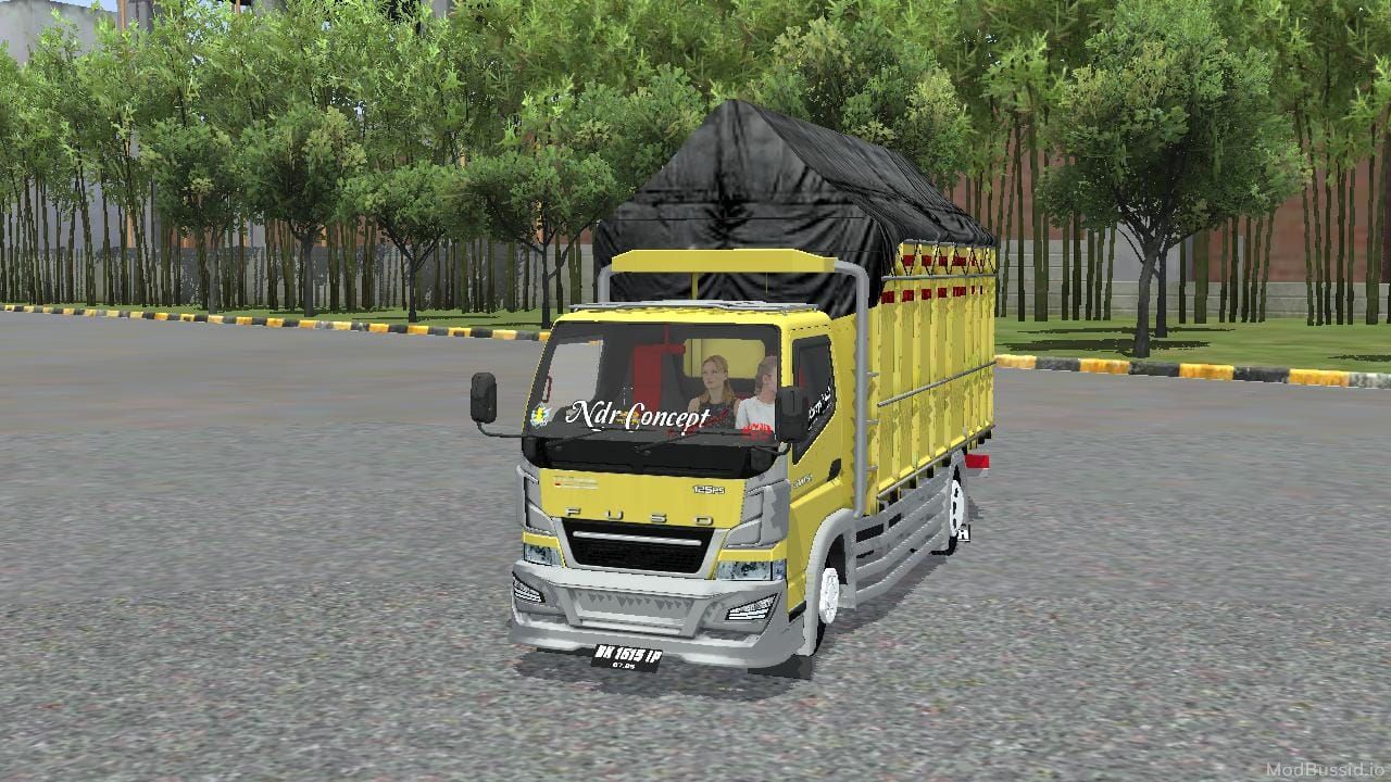 Download Mod Bussid Canter New Bocah Tamfan By Andry Azhari