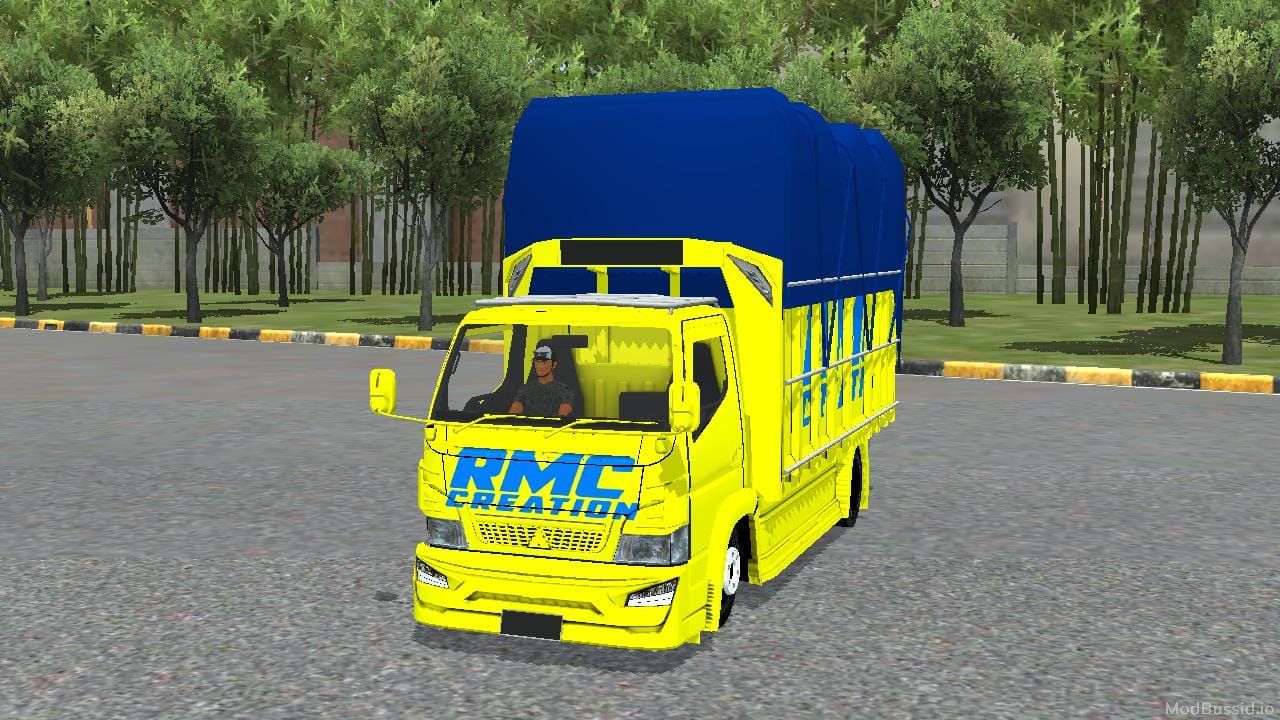 Download Mod Bussid Canter New Selinda Terpal Gayor By RMC CREATION