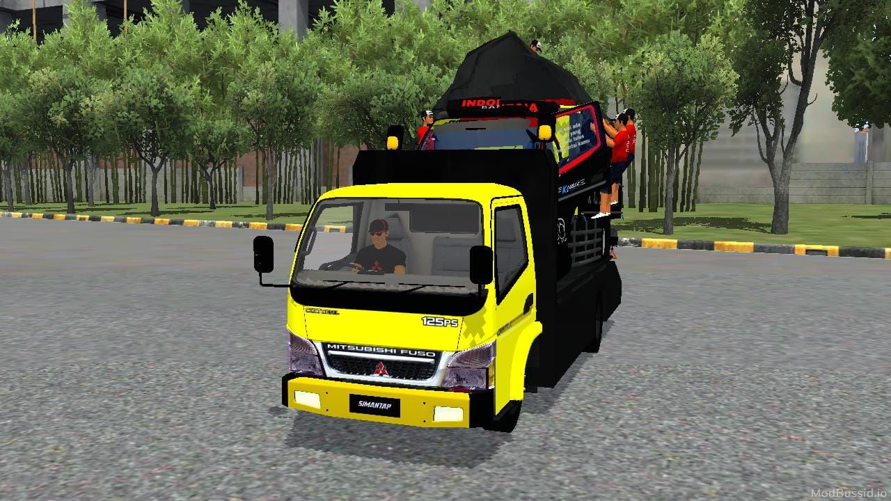 Download Mod Bussid Canter Towing By Ade Iskandar