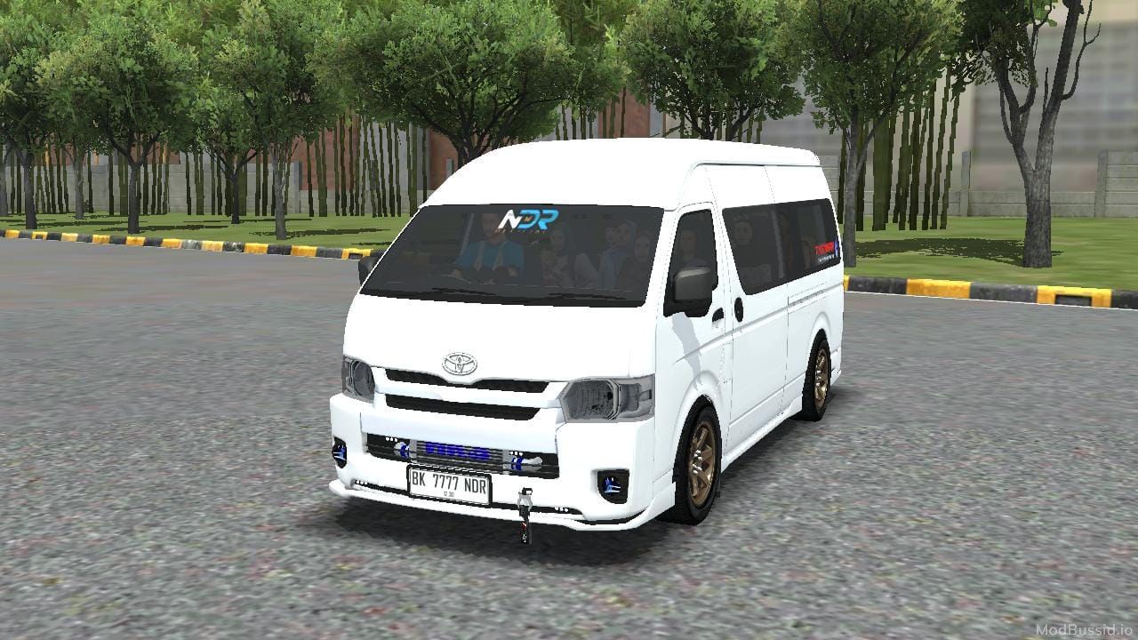 Download Mod Bussid Hiace V8 FREE By NDR x HUMD3