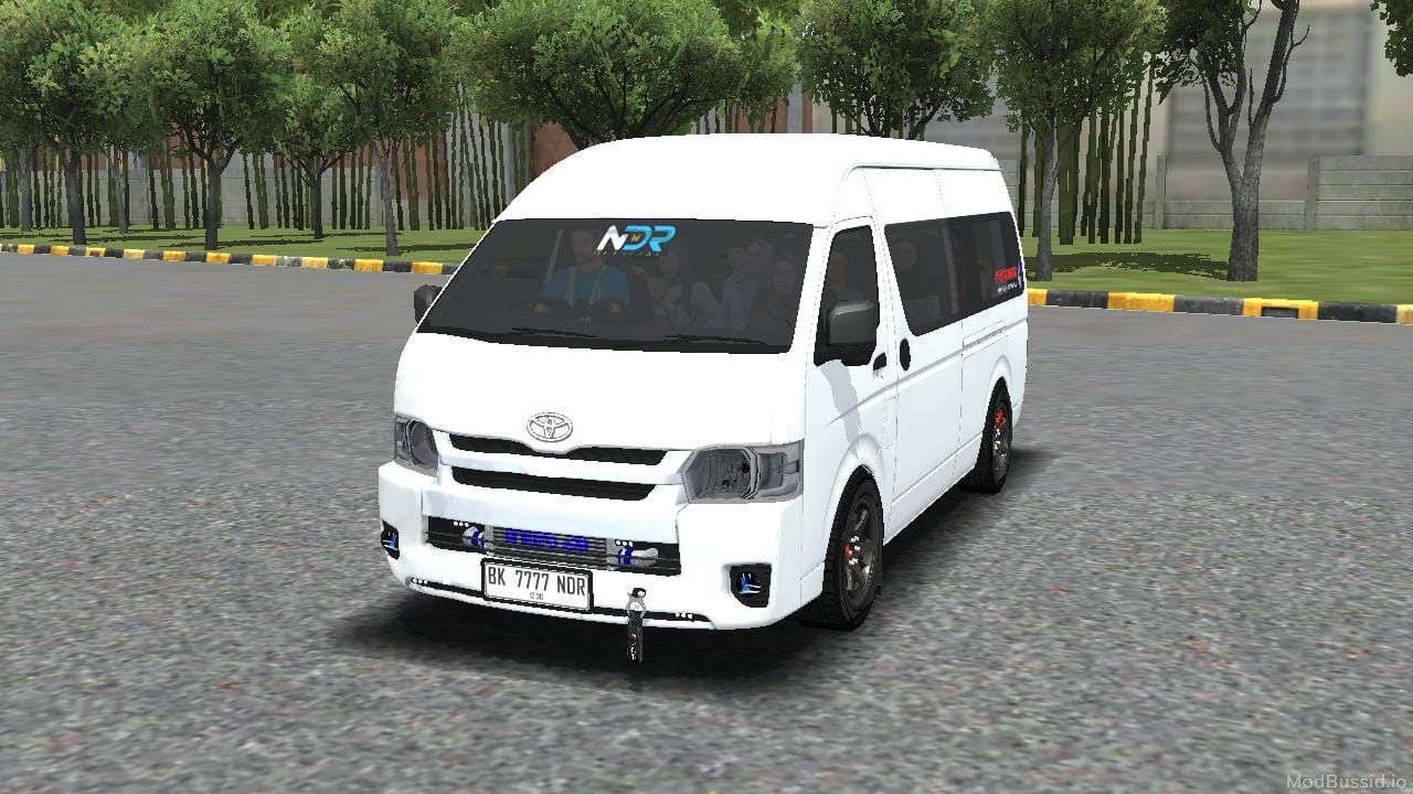 Download Mod Bussid Hiace V9 FREE By NDR x HUMD3