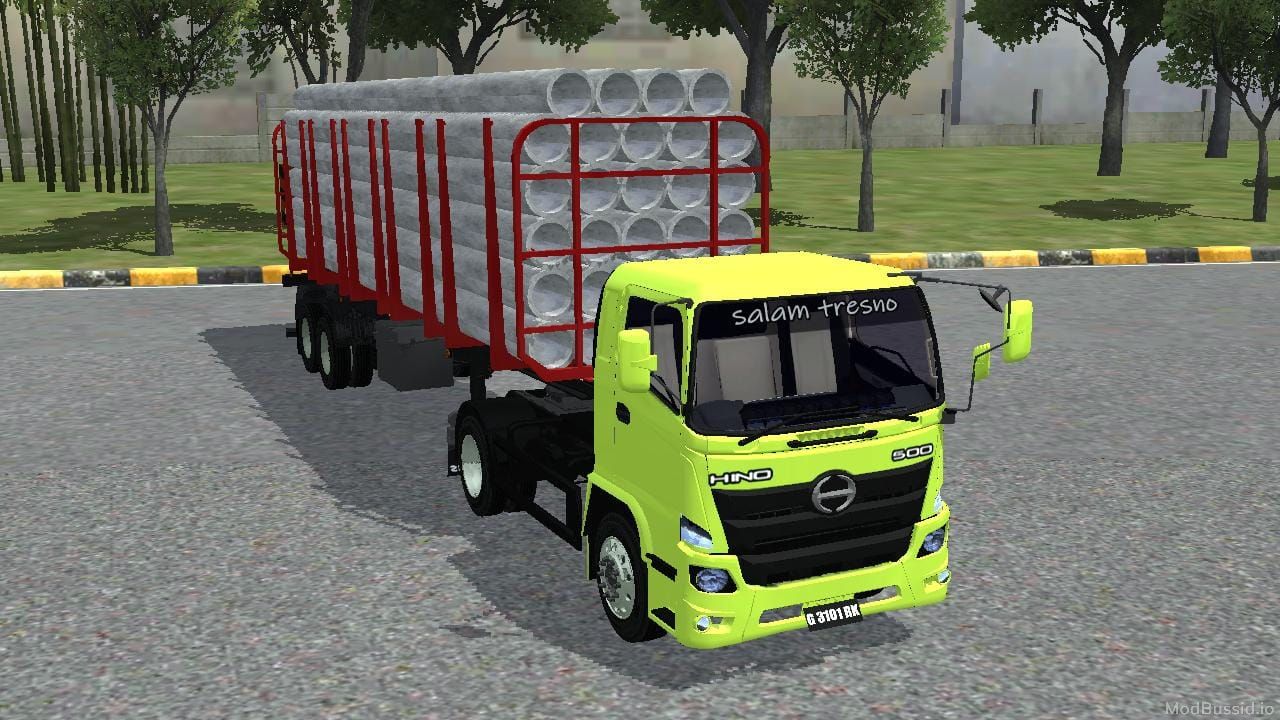 Photo of Hino 500 Muatan Pipa Beton 2