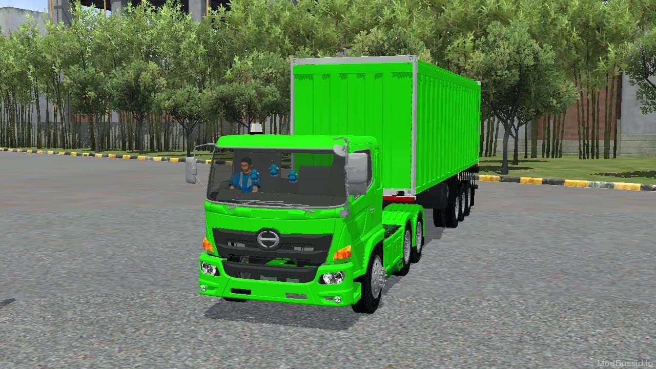 Download Mod Bussid Hino 500 Trailer V1 By HSD
