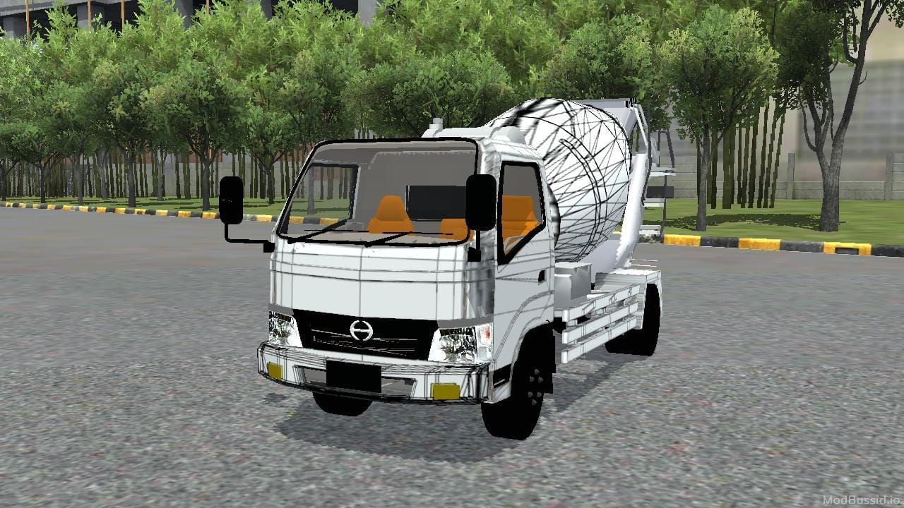 Download Mod Bussid Hino Dutro Mixer By Kece Gaming