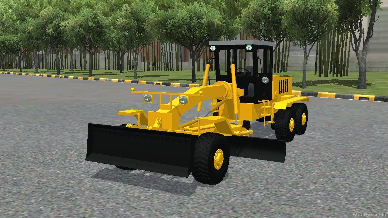 Download Mod Bussid Motor Grader By MAH Channel