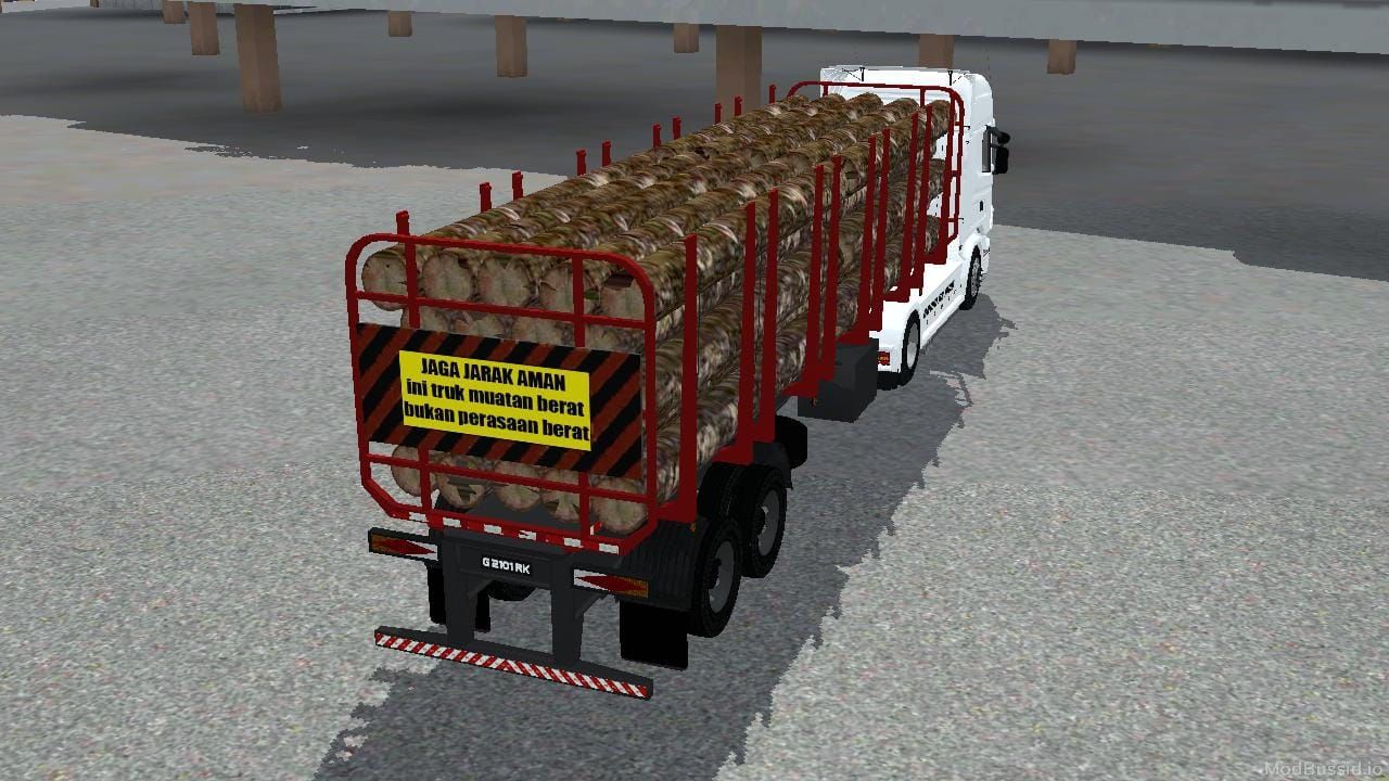 Photo of Scania R820 Muatan Kayu 4