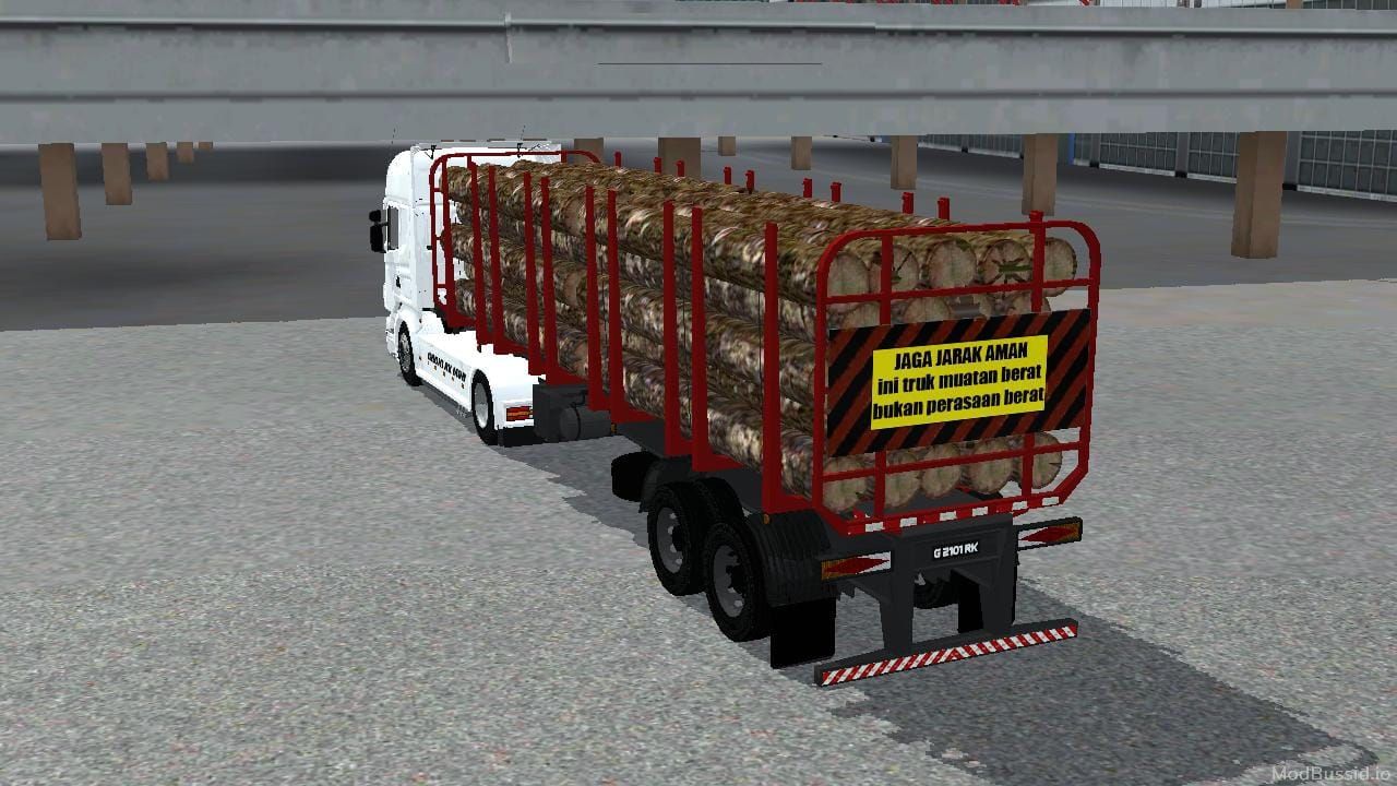 Photo of Scania R820 Muatan Kayu 6