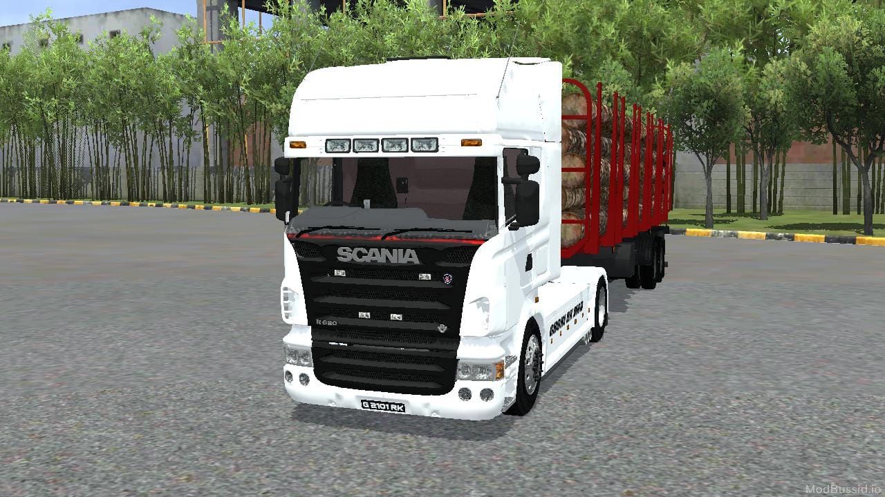 Download Mod Bussid Scania R820 Muatan Kayu By Ghoni RK