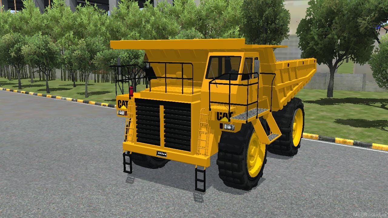 Download Mod Bussid Truk Cat Tambang By MAH Channel
