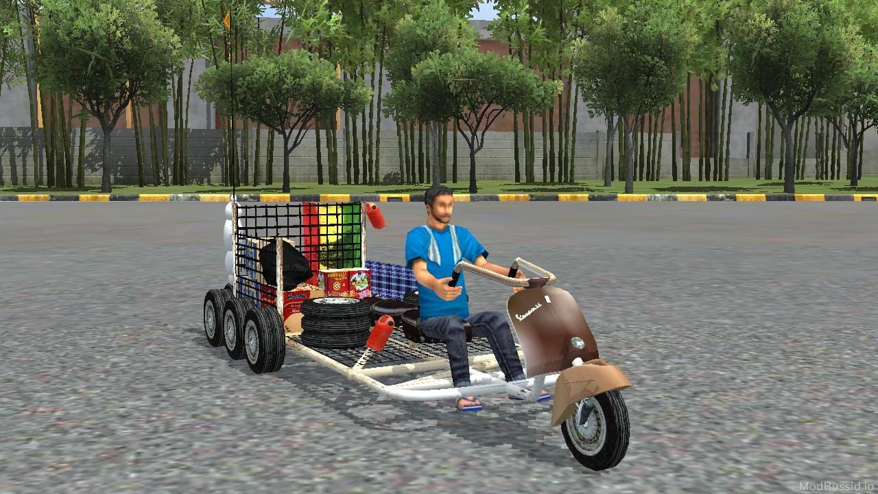 Photo of Vespa Gembel Extreme Versi Mudik 2