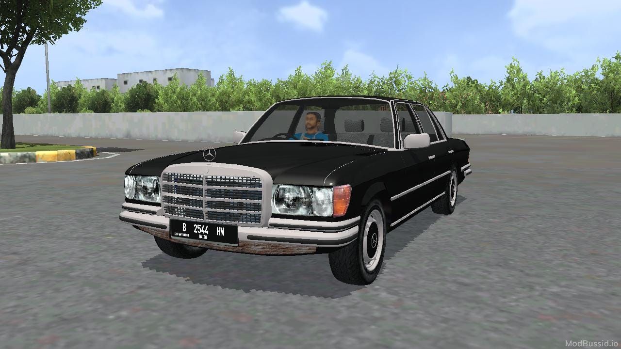 Download Mod Bussid 1974 Mercedes Benz W116 280se By Hanzoo Mod