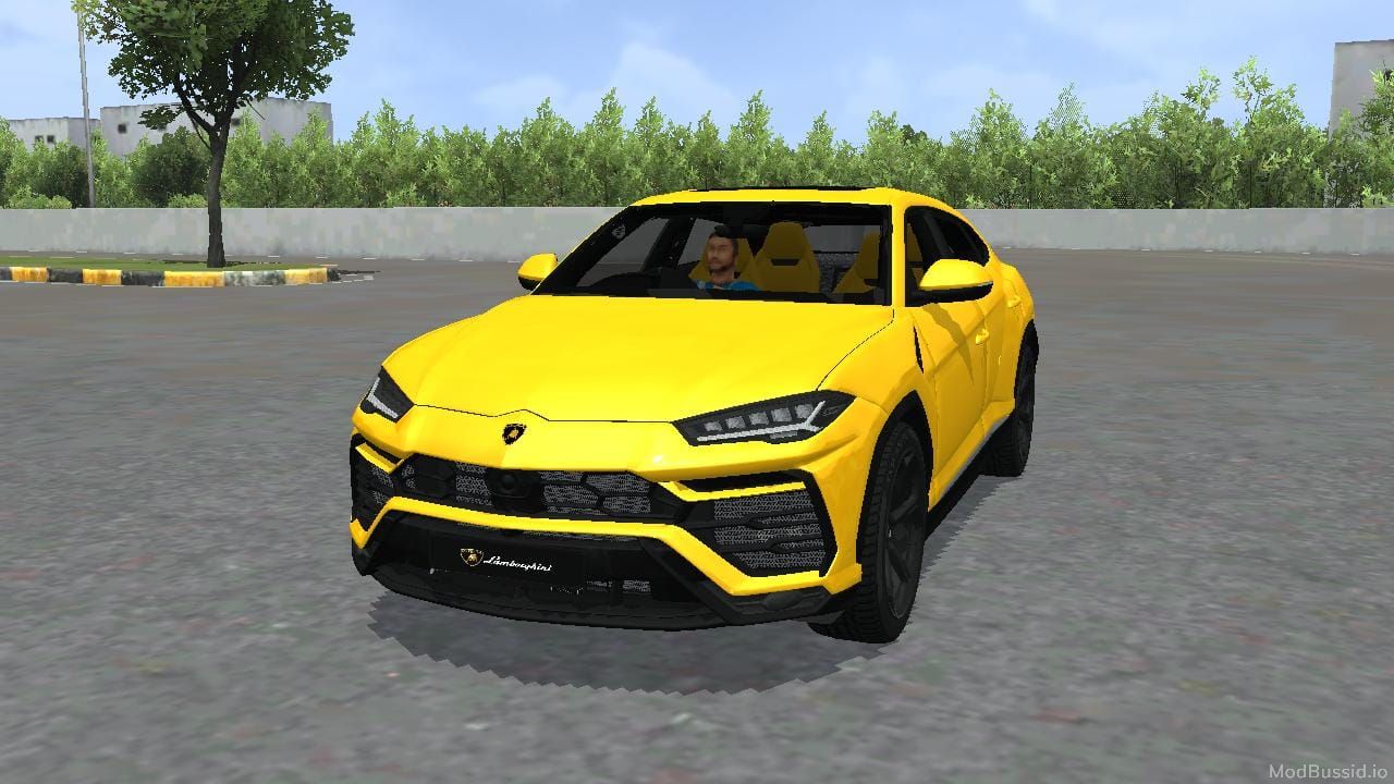 Download Mod Bussid Lamborghini Urus 2024 V8 ENGINE By Hanzoo Mod