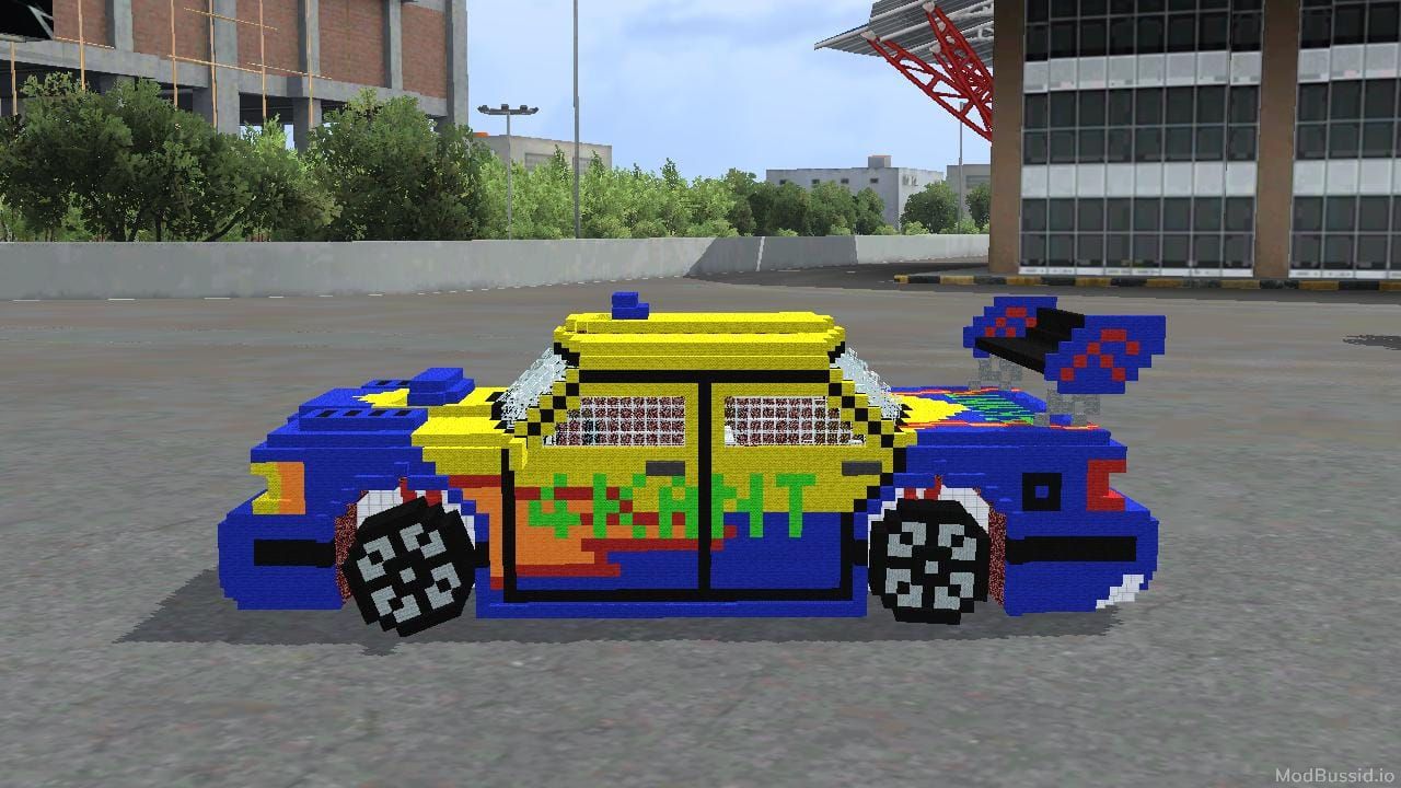 Photo of Minecraft Elegant Car 7