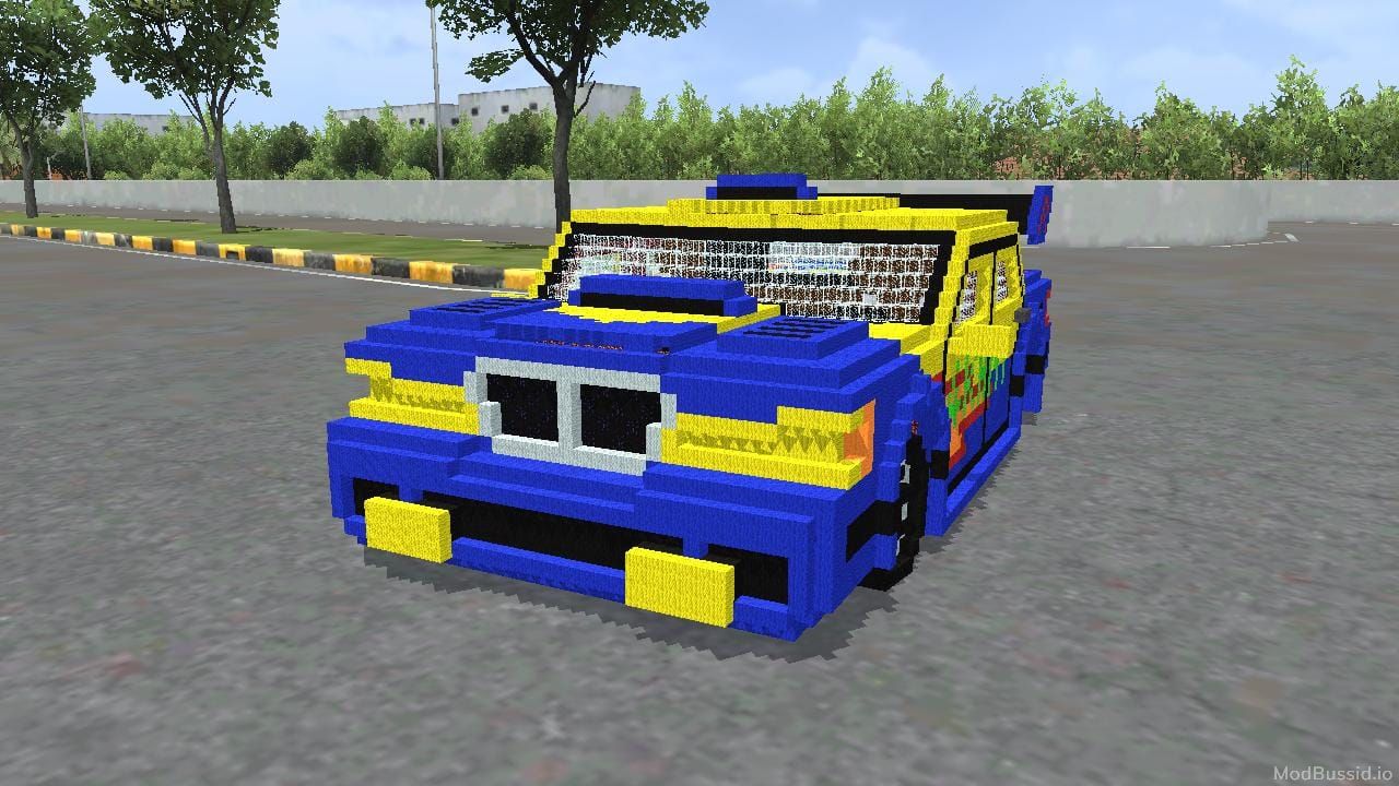Download Mod Bussid Minecraft Elegant Car By Hanzoo Mod