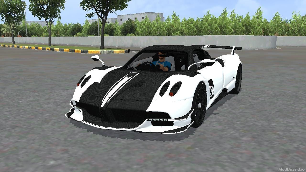 Download Mod Bussid Pagani Huayra BC Roadster 2024 By Hanzoo Mod