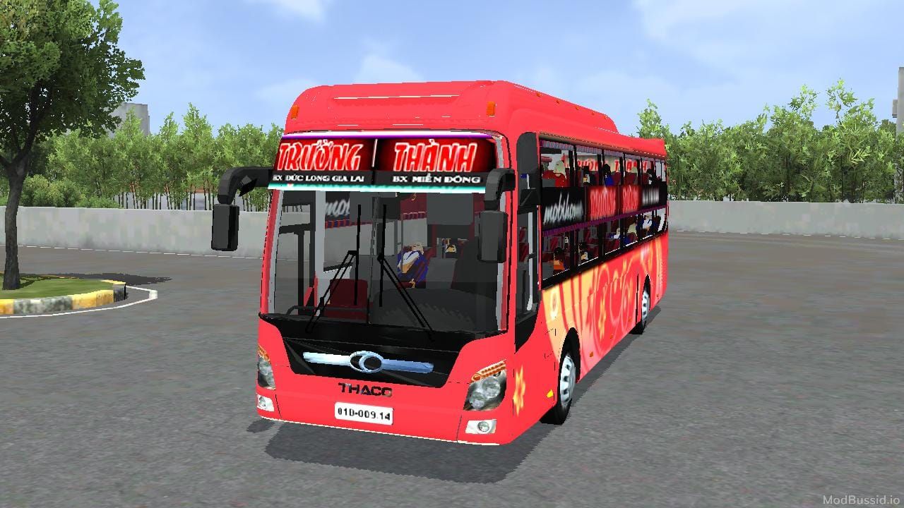Download Mod Bussid Thaco 2017 BUSSIDVN By Trường Thành