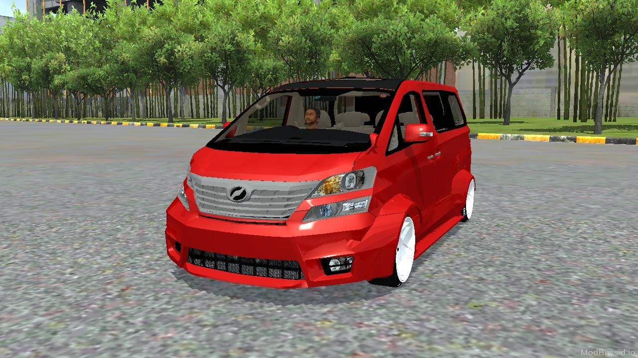 Download Mod Bussid Toyota Vellfire VIP Class Modification By Hanzoo Mod