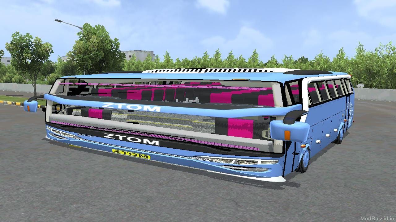 Download Mod Bussid WIDE BUS By ZTM